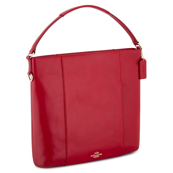 Coach Red Isabelle Shoulder Bag
